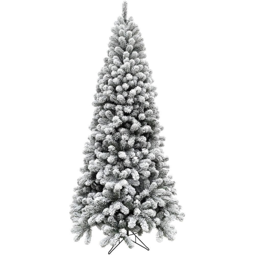 FHF 7.5' Silverton Fir Snowy Christmas Tree - No Lights