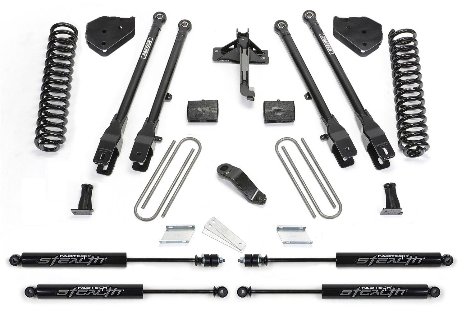 4IN 4LINK SYS W/COILS & STEALTH 17-20 FORD F250/F350 4WD DIESEL