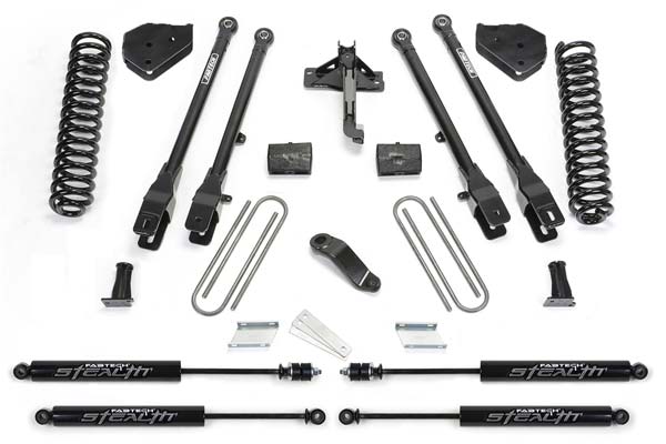 4IN 4LINK SYS W/COILS & STEALTH 17-20 FORD F250/F350 4WD GAS