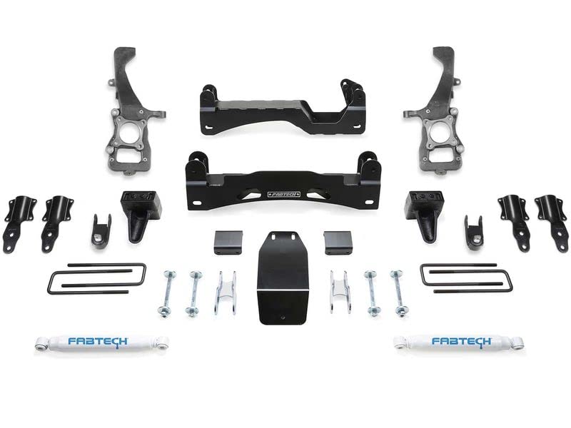 2021 FORD F150 4WD 6IN LIFT KIT W/FRONT STOCK COILOVER SPACERS & REAR PERFORMANCE SHOCKS