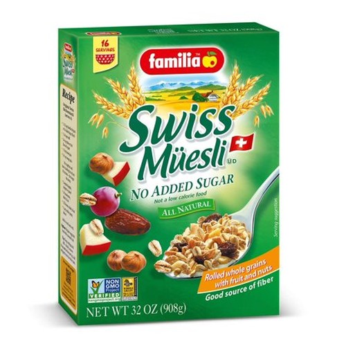 Familia Muesli Swiss Sugar Free (6x32 Oz)