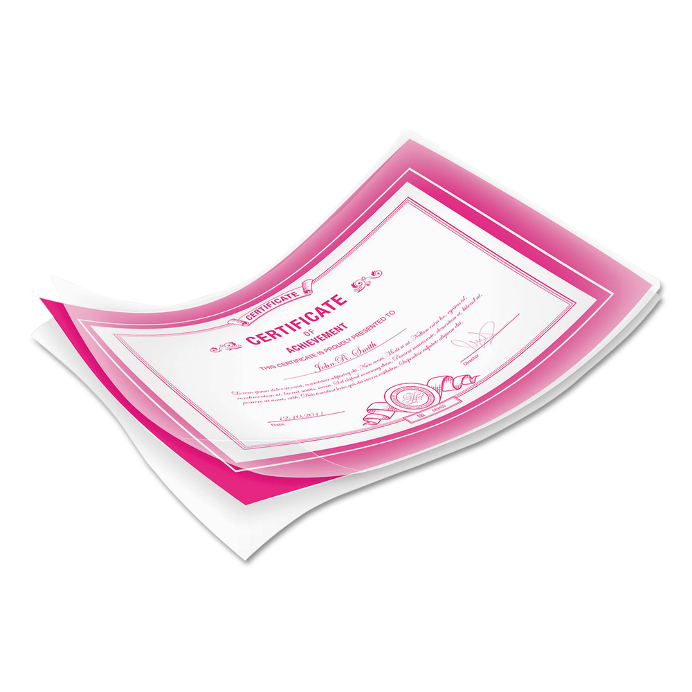 Fellowes Letter-Size Laminating Pouches - Sheet Size Supported: Letter - Laminating Pouch/Sheet Size: 9" Width x 10 mil Thicknes
