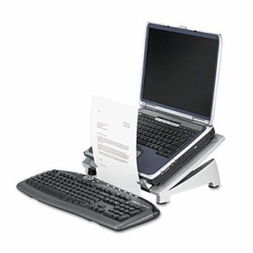 Fellowes Office Suites Laptop Riser Plus - Up to 17" Screen Support - 10 lb Load Capacity - 6.5" Height x 15.1" Width x 1