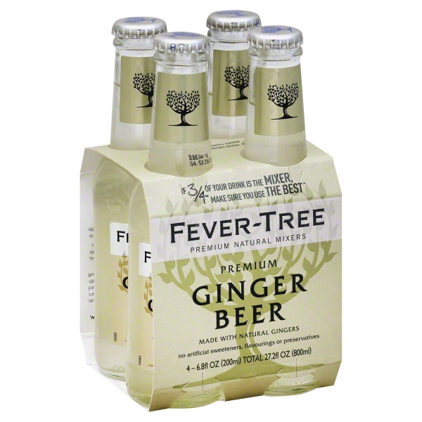 Fever-Tree Premium Ginger Beer (6x4 Pack)