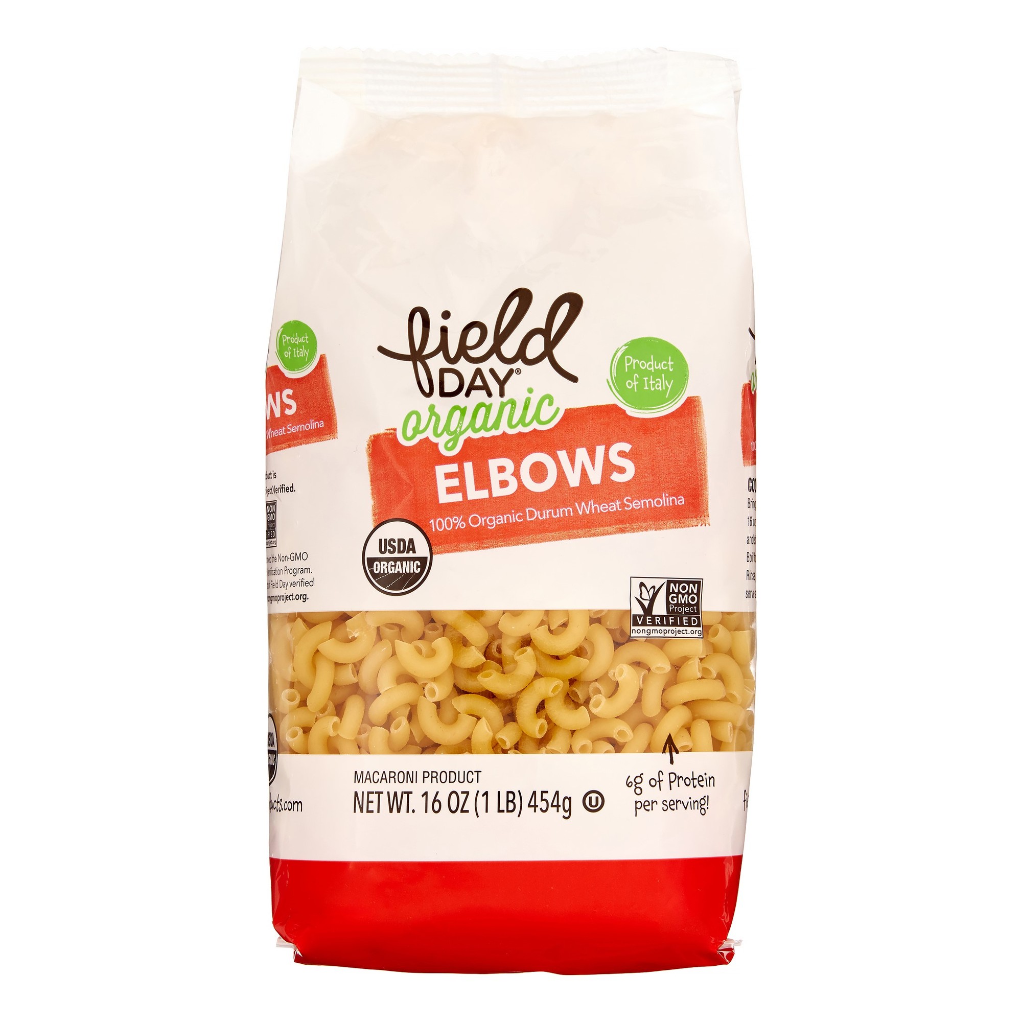 Field Day Elbow Macaroni Pasta (12x16 Oz)