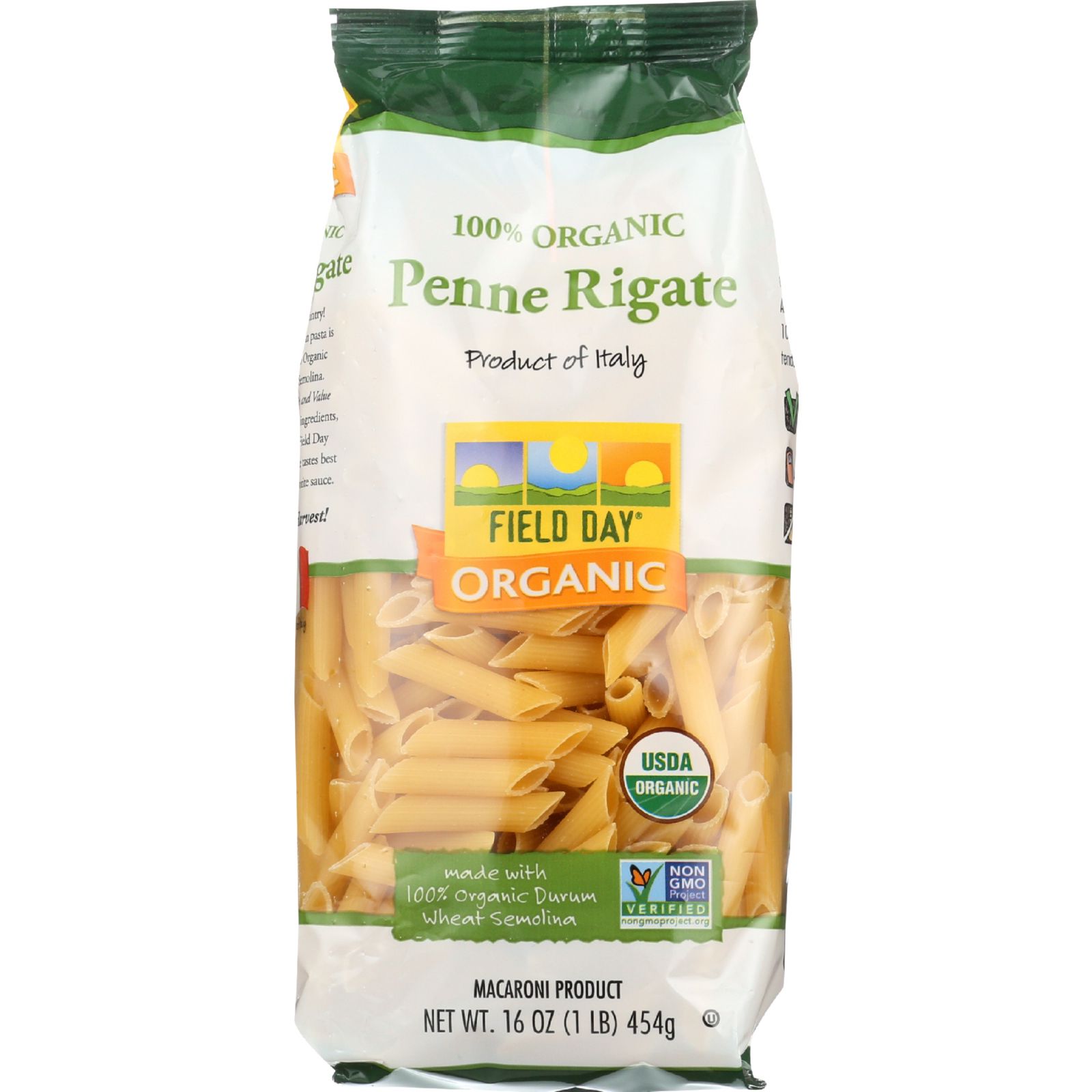 Field Day Traditional Penne Rigate Pasta (12x16 Oz)