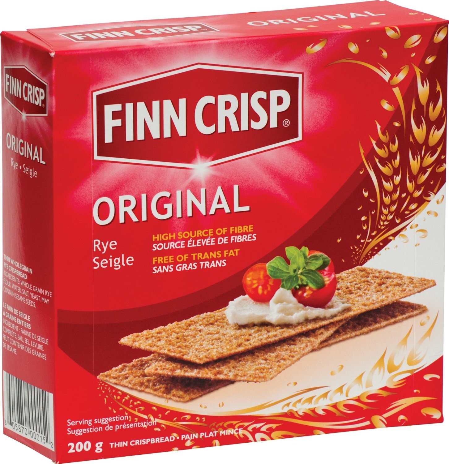 Finn Crisp Original Rye (9x7 Oz)