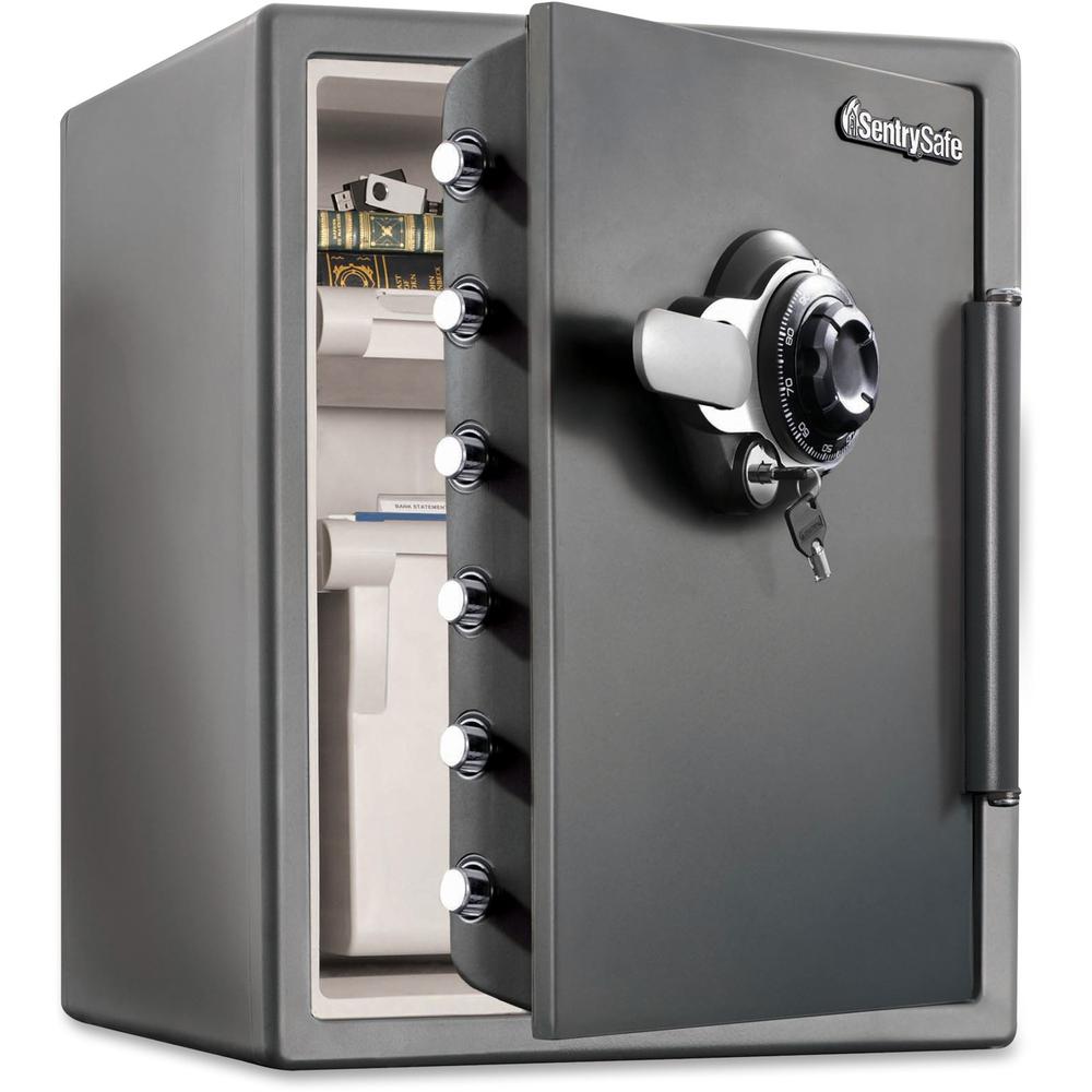 Fire-Safe XX Large Combination Fire Safe - 2.07 ft - Combination, Dual Key, Mechanical Dial, Programmable Lock - Water Resist