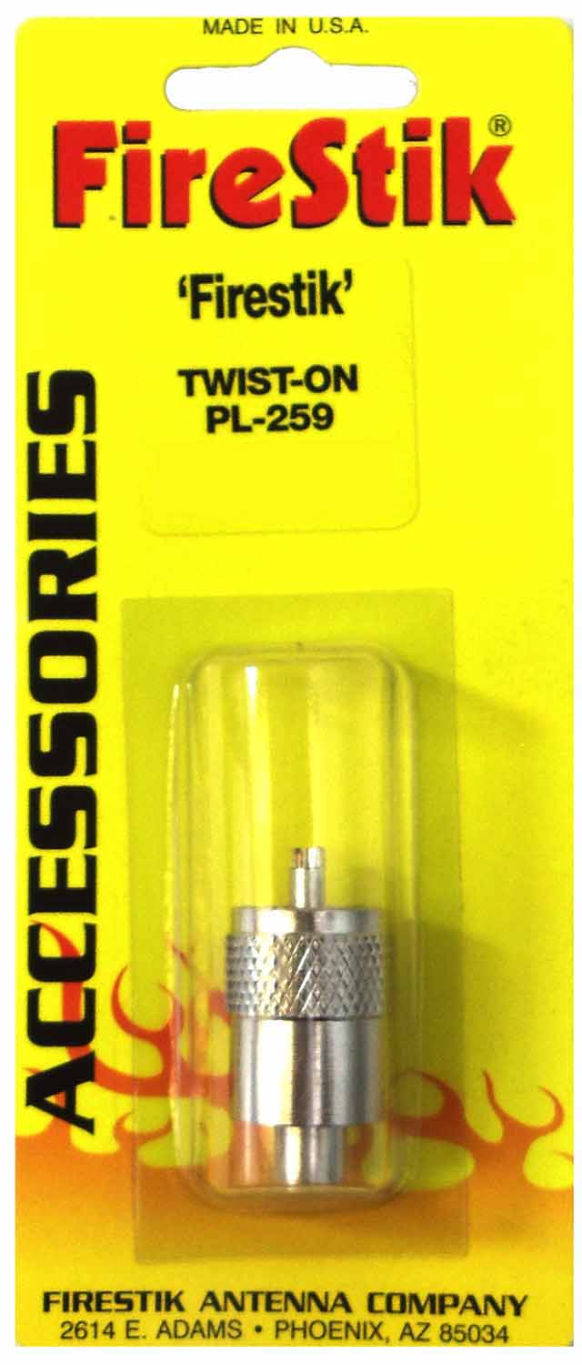 TWIST ON PL259 CONNECTOR FOR RG59 COAX