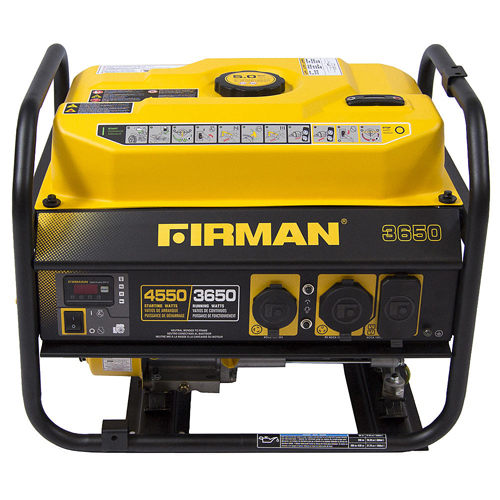 Firman Power Equipment Gas Powered 4550/3650 Watt (Performance Series) Generator