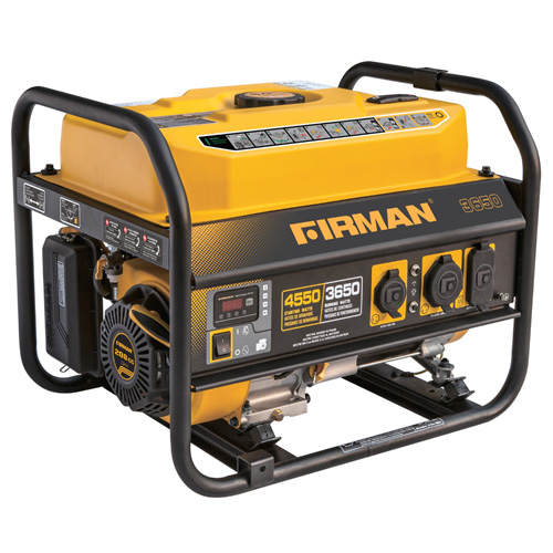 Firman Power Equipment Gas Powered 4550/3650 Watt (Performance Series) Generator