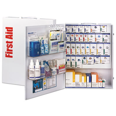 First Aid Only XL SC Business First Aid Cabinet - 666 x Piece(s) For 150 x Individual(s) - 5" Height x 16" Width x 21" Depth Len