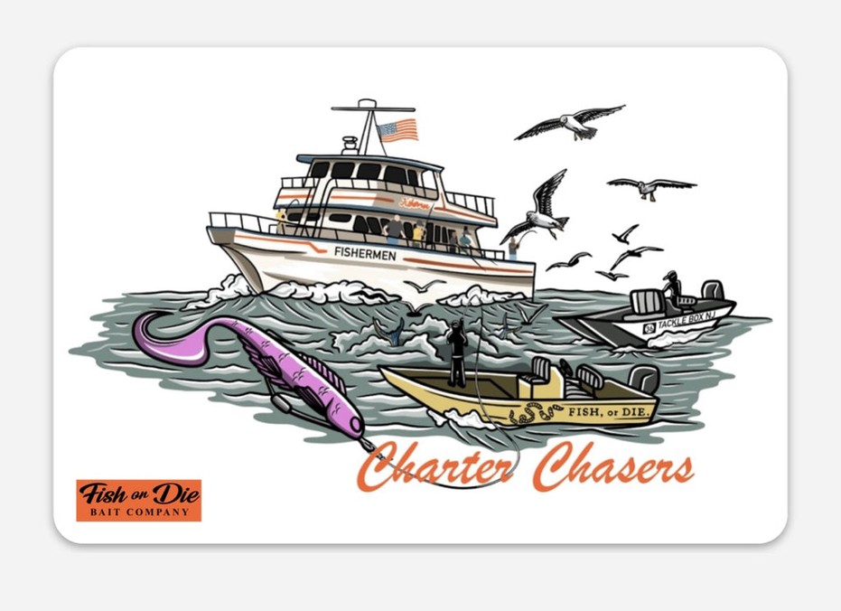 Charter Chasers Sticker