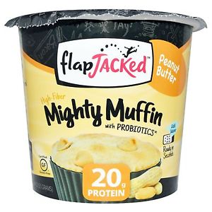 FlapJacked Mighty Muffins Peanut Butter (12x1.94 OZ)