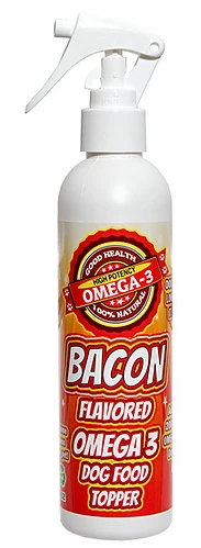 Bacon Spray For Dry Dog Food (3 Sizes Available)