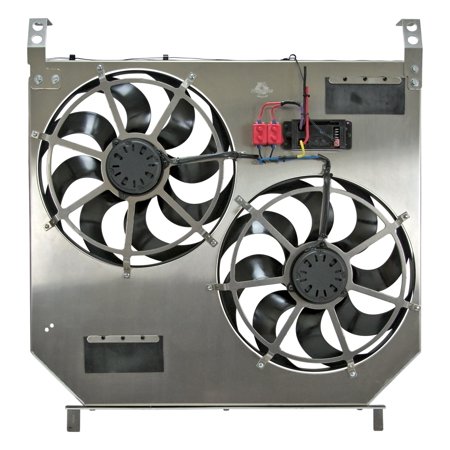 FAN ELECTRIC 15 DUAL SHROUDED WITH VSC, 2004 TO 2007 FORD 6.0L DIESEL