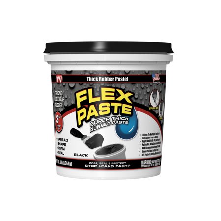 Flex Paste 3 Lb Tub  Black
