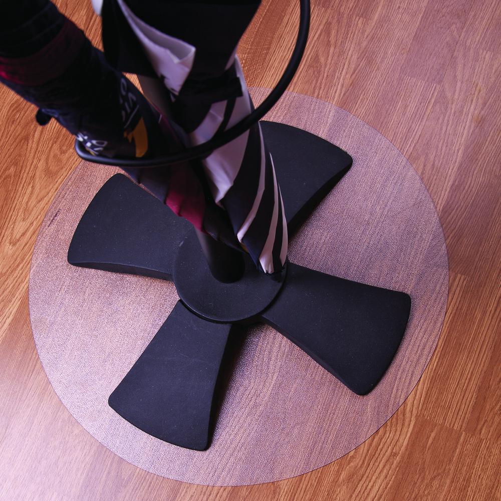 Cleartex Circular General Purpose Floor Mat, For Hard Floor, Size - 24" Diameter
