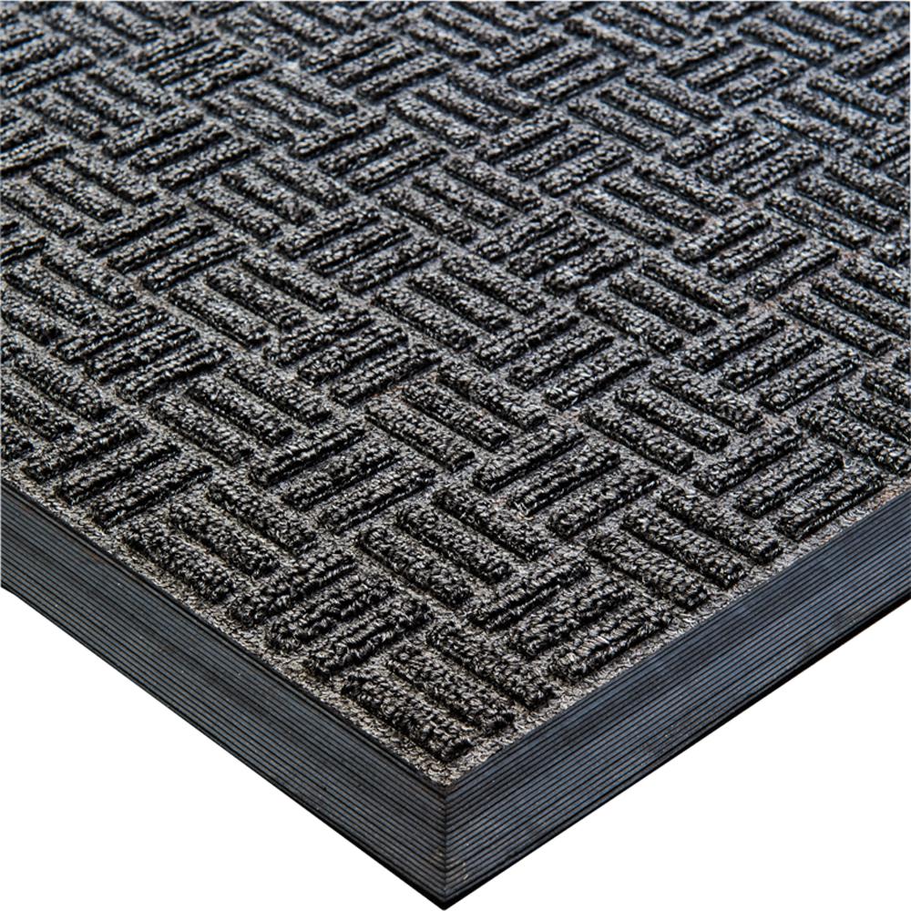 Doortex Ribmat heavy duty Indoor / Outdoor Entrance mat in Charcoal (24"x36")
