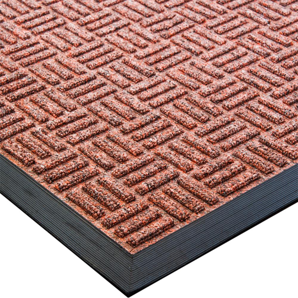 Doortex Ribmat heavy duty Indoor / Outdoor Entrance mat in Brown (24"x36")