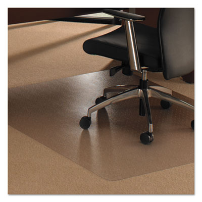 Cleartex XXL General Office Mat, Square,  Strong Polycarbonate, For Carpets, Size 60" x 60"