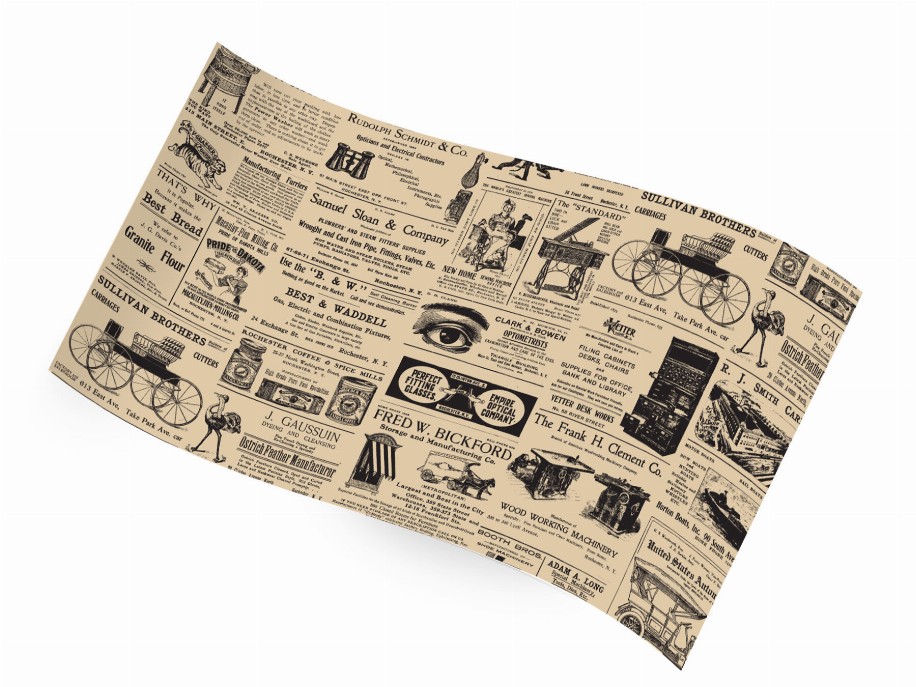 Tissue Paper - 20"x30" Modern Times