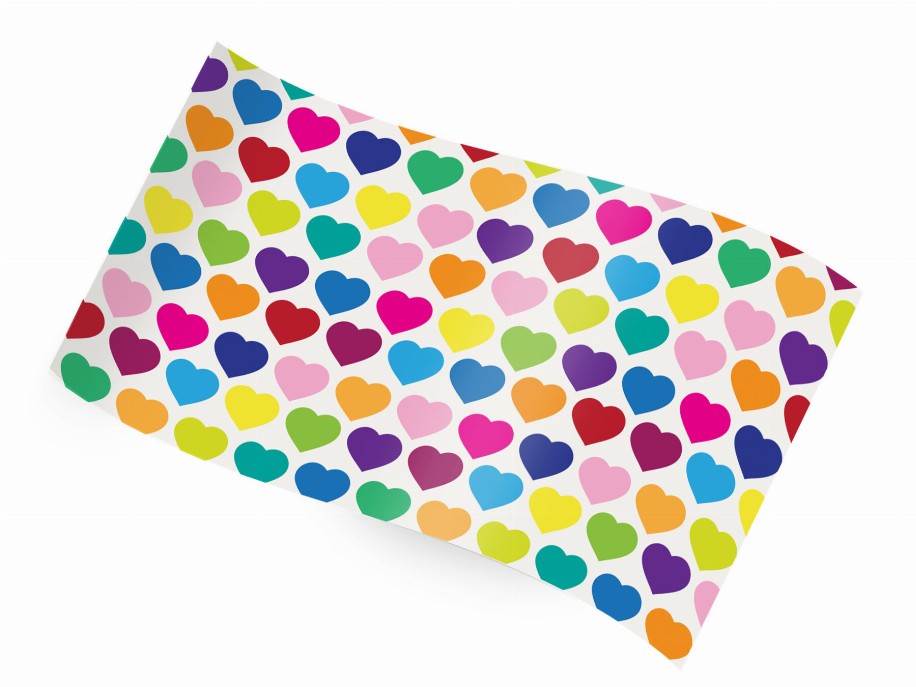 Tissue Paper - 20"x30" All Hearts