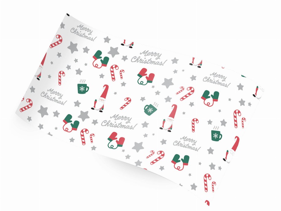 Tissue Paper - 20"x30" Christmas Gnomes