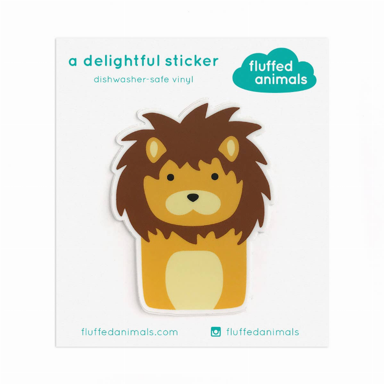 Animal Sticker - Lion