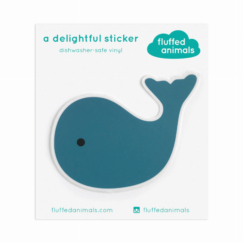 Animal Sticker - Whale