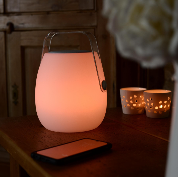 Ava LED Speaker Lantern