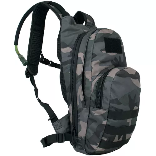 Compact Modular Hydration Backpack - Midnight Woodland
