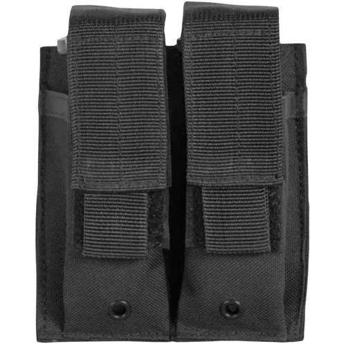 Dual Pistol Mag Pouch - Black
