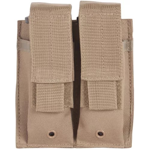 Dual Pistol Mag Pouch - Coyote