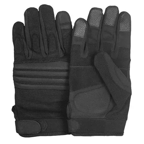 Flex-Knuckle Raid Gloves - Black Large