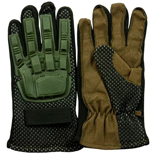 Full Finger Tactical Engagement Glove - Olive Drab Large