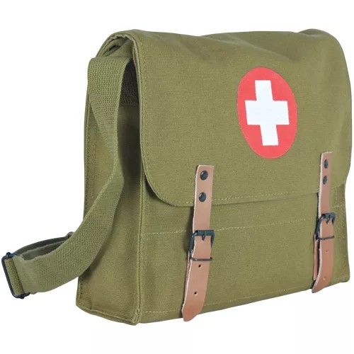 German Style Medic Bag - Olive Drab