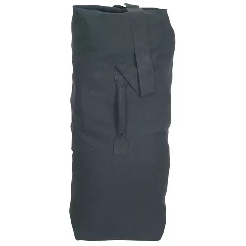 GI Style 25 X 42 Top Load Duffel Bag - Black