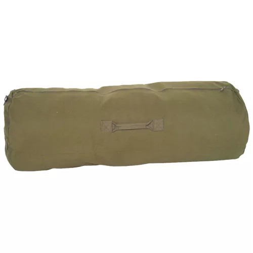 GI Style 25 X 42 Zippered Duffle Bag - Olive Drab