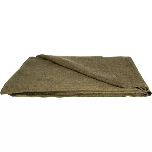 GI Style Wool Blanket - Olive Drab