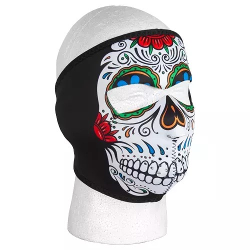 Neoprene Thermal Face Mask - Muerte Skull