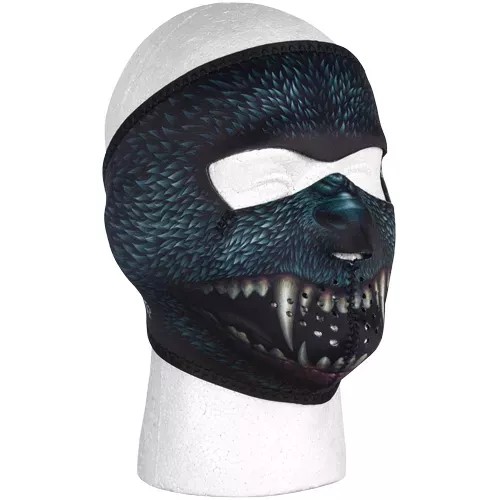 Neoprene Thermal Face Mask - Wolf