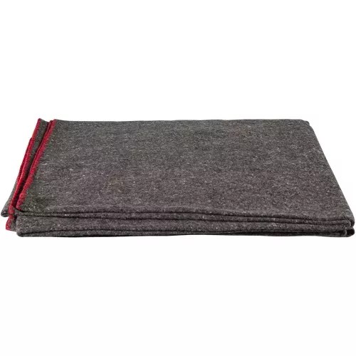 Wool Camp Blanket - Grey