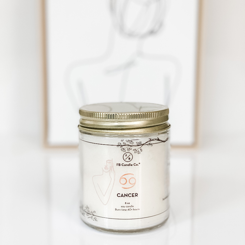 Astrology Candle - 8 oz Cancer