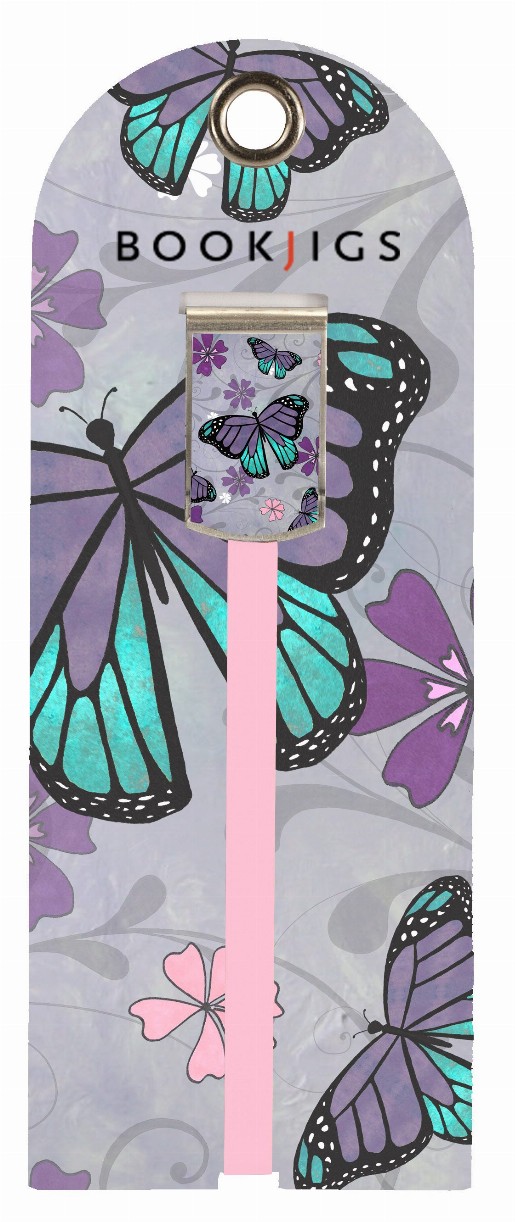 Purple Butterfly - Bookjig