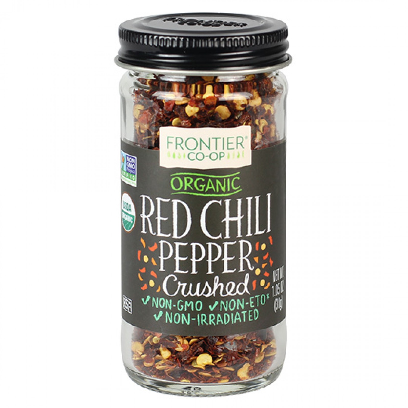 Frontier Herb Crushed Red Chili Peppers (1x1.2 Oz)