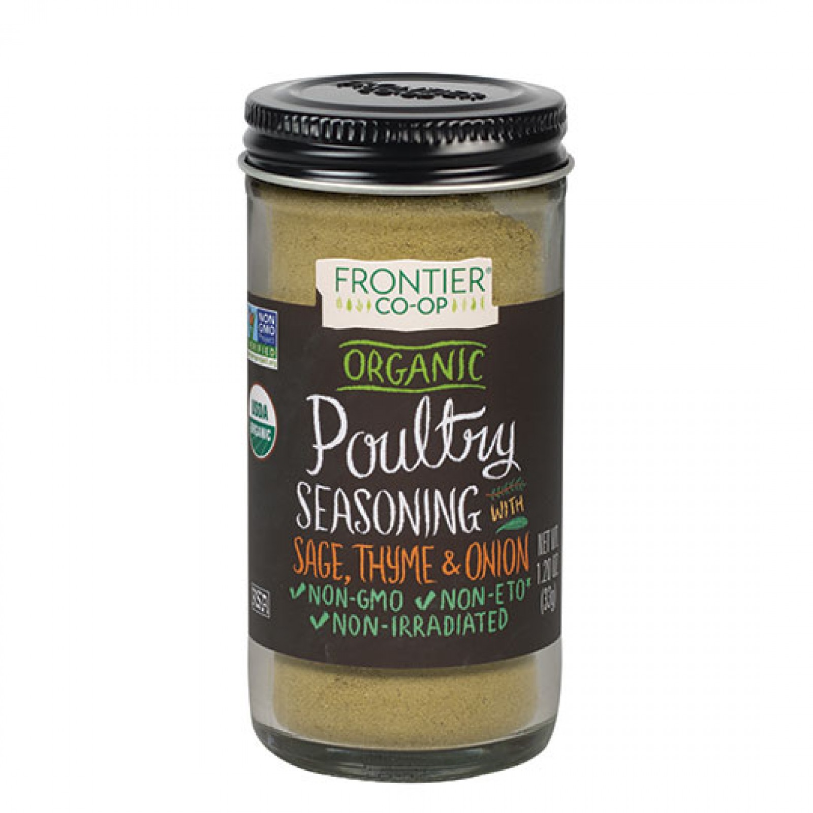 Frontier Herb Organic Poultry Seasoning (1x1.2 Oz)