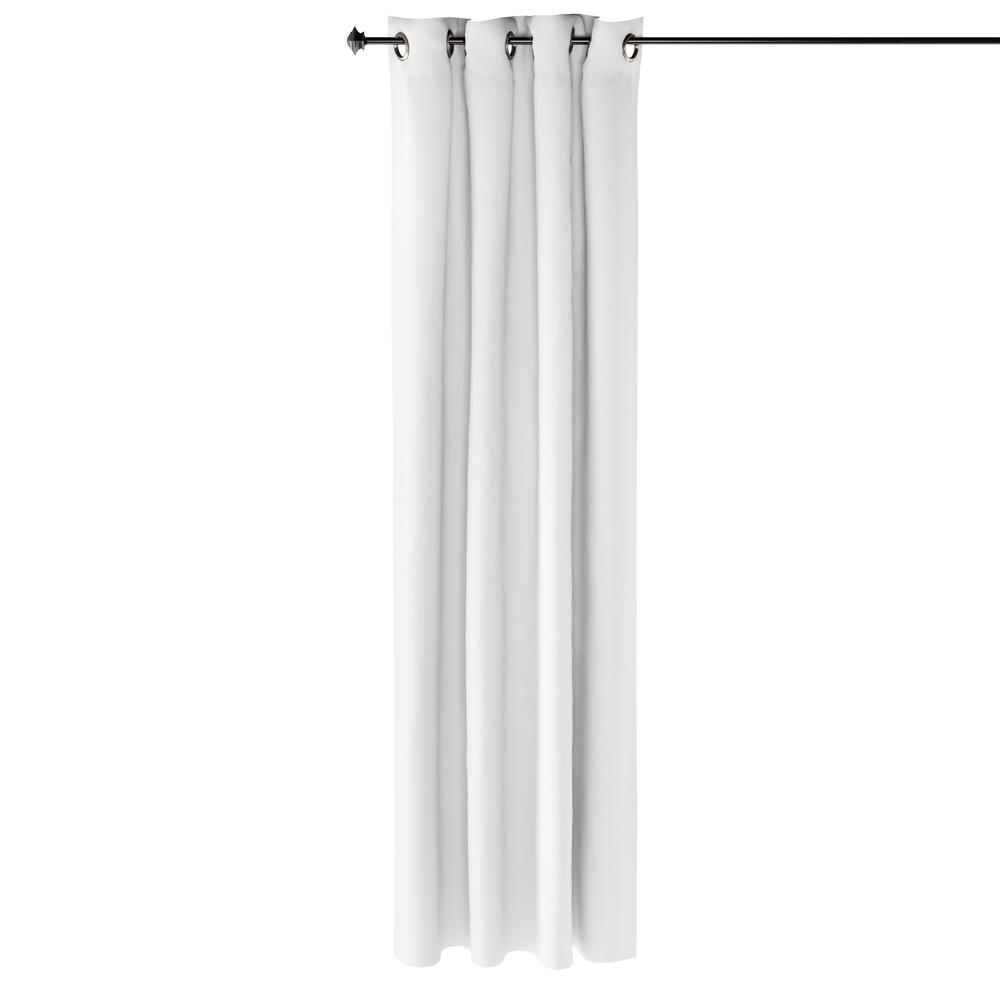 Furinno Collins Blackout Curtain 52x84 in. 2 Panels, White