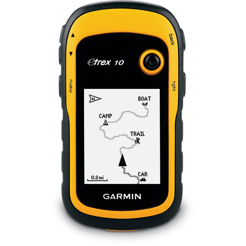 Handheld GPS 2.2" Display, WAAS World Basemap Micro SD Waterproof