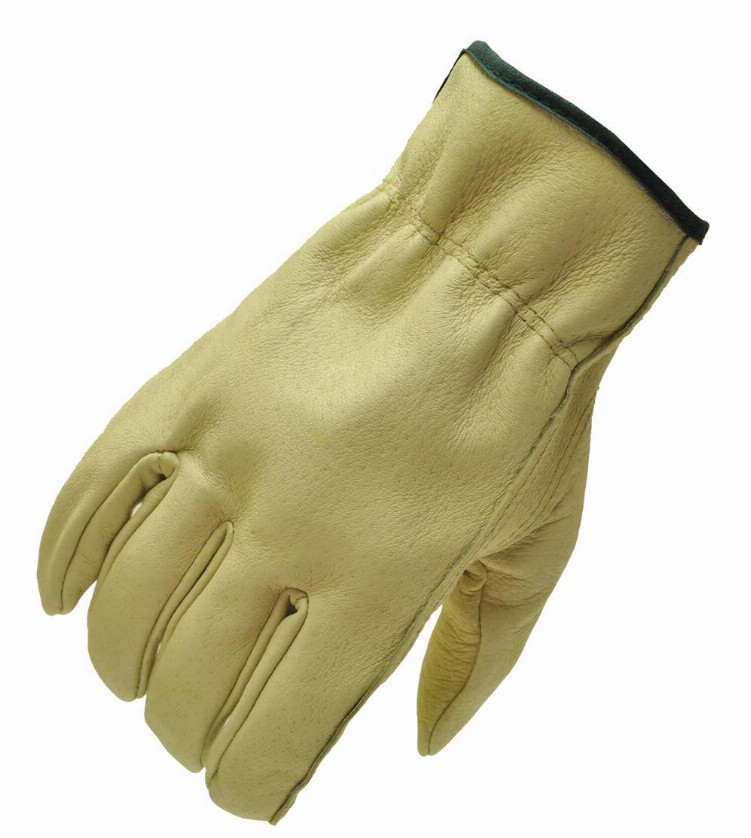 Full Grain Pigskin Leather Work Gloves - S